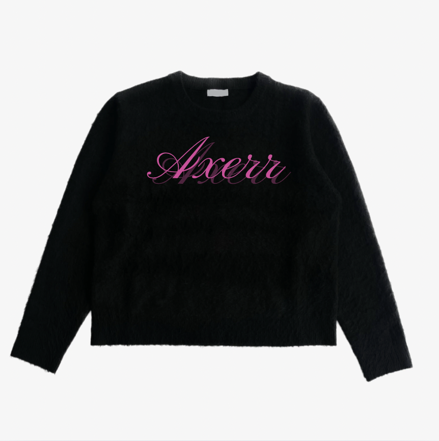 Black Mohair Sweater