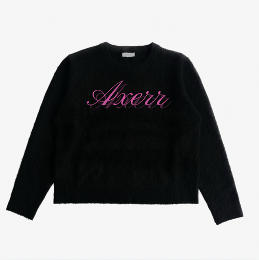 Black Mohair Sweater