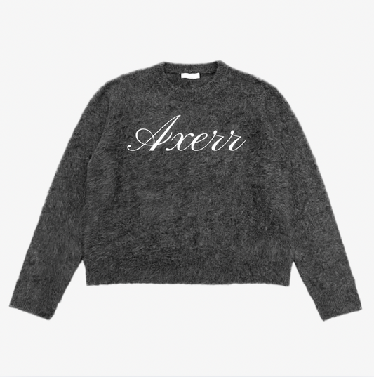 Dark Gray Mohair Sweater
